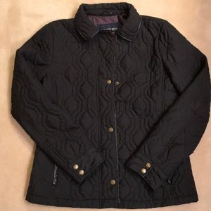 Lands Ends Lightweight quilted coat.
